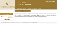 Tablet Screenshot of capitaltrust.ma